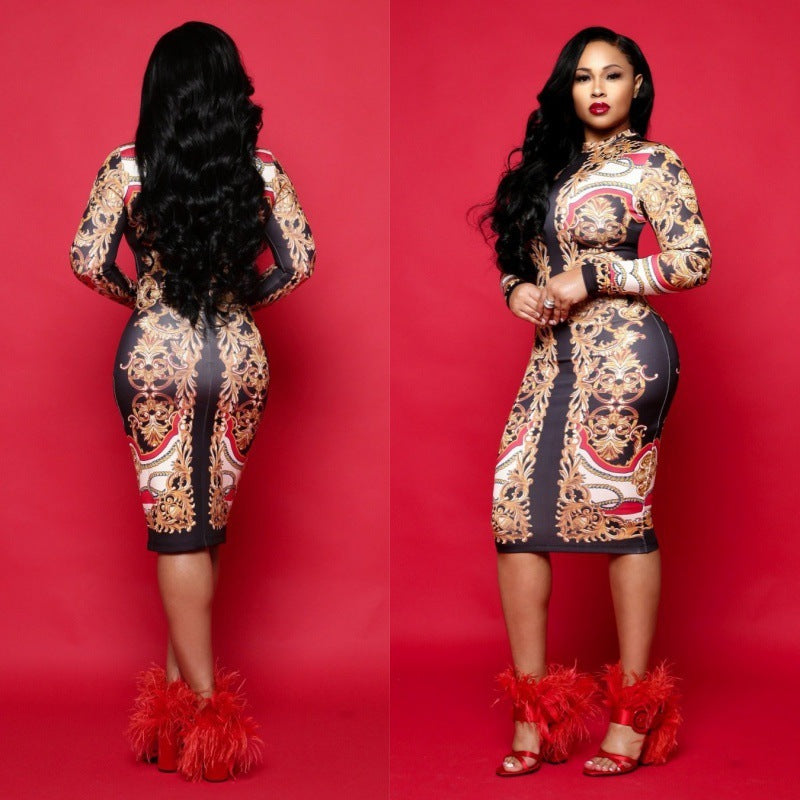 Women's Royal African Dress