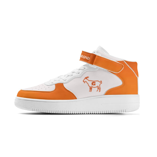 G Classics Orange/White High Top G2 Leather Sneakers