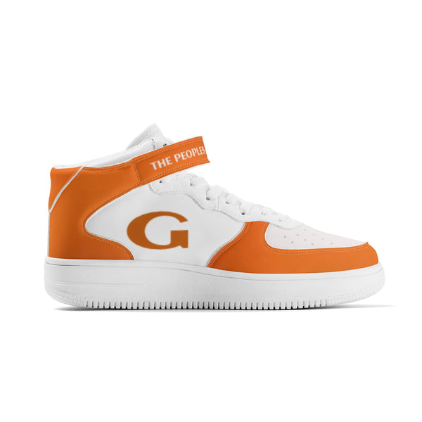G Classics Orange/White High Top G2 Leather Sneakers