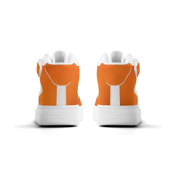 G Classics Orange/White High Top G2 Leather Sneakers