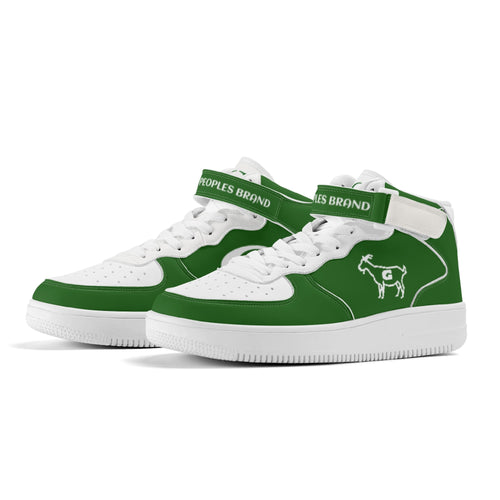 G Classics Green/White High Top G2 Leather Sneakers