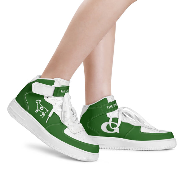 G Classics Green/White High Top G2 Leather Sneakers
