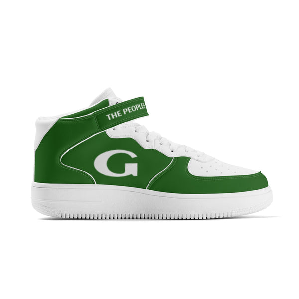 G Classics Green/White High Top G2 Leather Sneakers