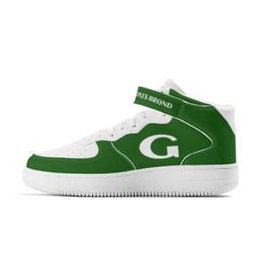 G Classics Green/White High Top G2 Leather Sneakers