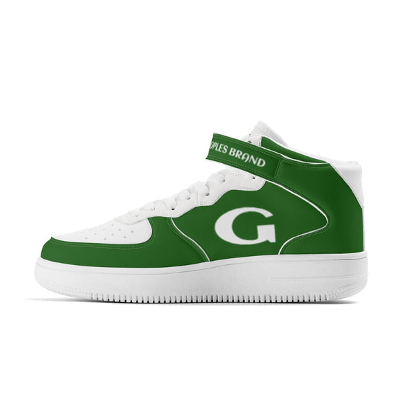 G Classics Green/White High Top G2 Leather Sneakers