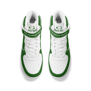 G Classics Green/White High Top G2 Leather Sneakers