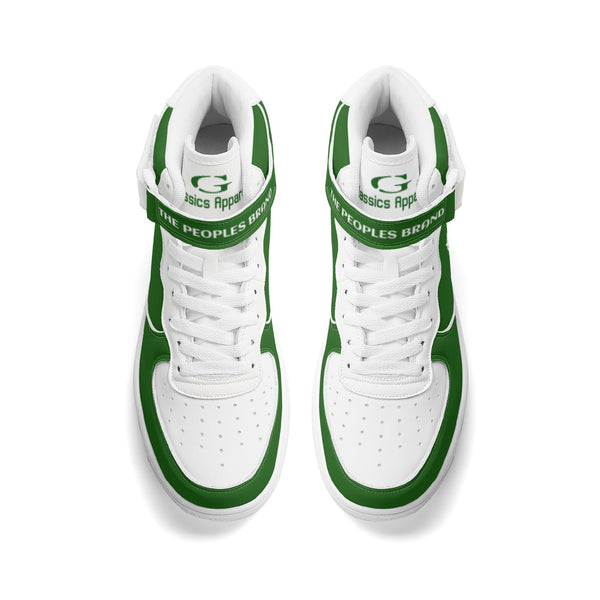 G Classics Green/White High Top G2 Leather Sneakers