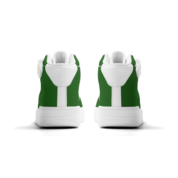 G Classics Green/White High Top G2 Leather Sneakers