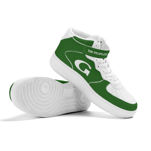 G Classics Green/White High Top G2 Leather Sneakers
