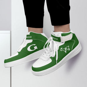 G Classics Green/White High Top G2 Leather Sneakers