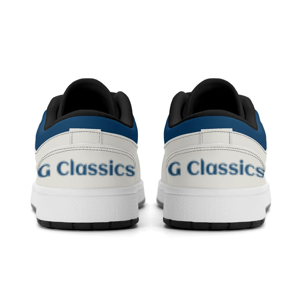 G Classics Low Top Blue/White G1 Aero Leather Sneakers