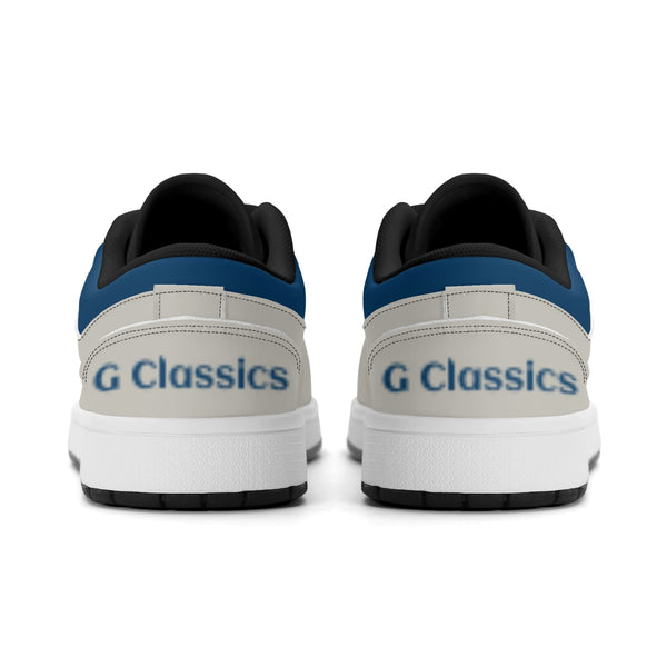 G Classics Low Top Blue/Silver G1 Aero Leather Sneakers