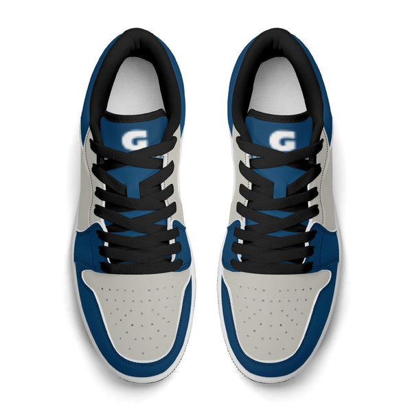 G Classics Low Top Blue/Silver G1 Aero Leather Sneakers