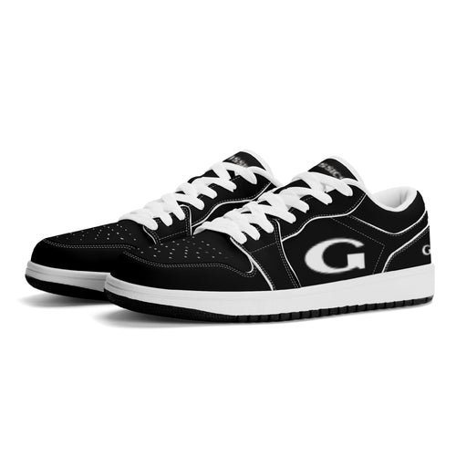 G Classics Low Top Black G1 Aero Leather Sneakers