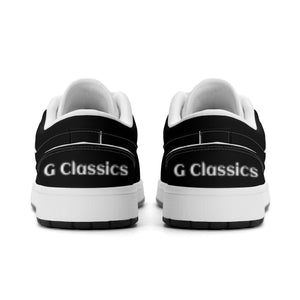 G Classics Low Top Black G1 Aero Leather Sneakers