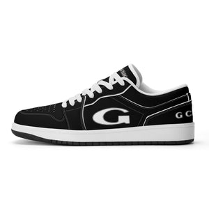 G Classics Low Top Black G1 Aero Leather Sneakers