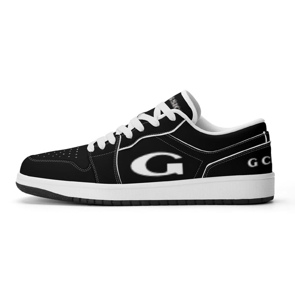 G Classics Low Top Black G1 Aero Leather Sneakers