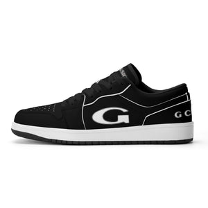 G Classics Low Top Black G1 Aero Leather Sneakers