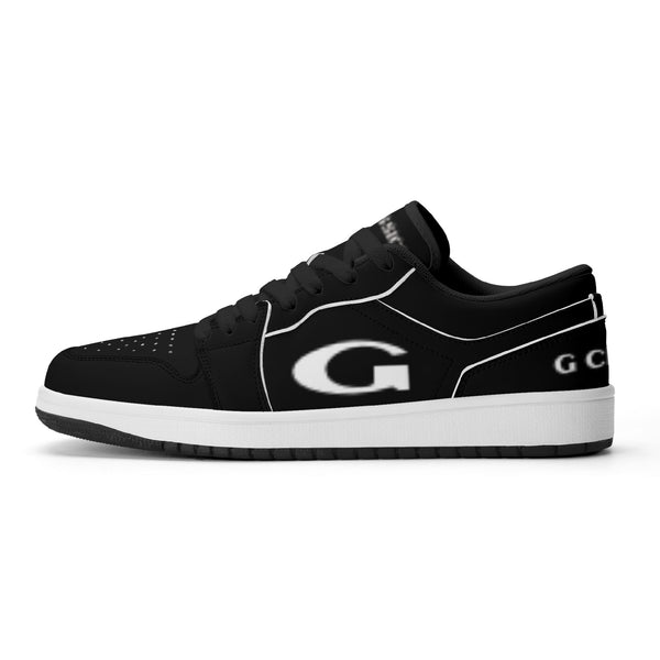 G Classics Low Top Black G1 Aero Leather Sneakers