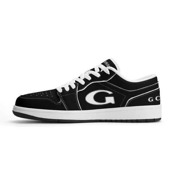 G Classics Low Top Black G1 Aero Leather Sneakers