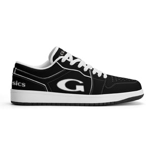 G Classics Low Top Black G1 Aero Leather Sneakers