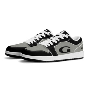 G Classics Low Top 2 Tone Blk/Grey G1 Aero Leather Sneakers