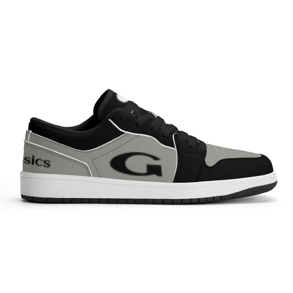 G Classics Low Top 2 Tone Blk/Grey G1 Aero Leather Sneakers