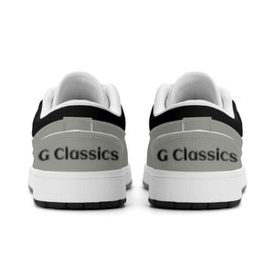 G Classics Low Top 2 Tone Blk/Grey G1 Aero Leather Sneakers