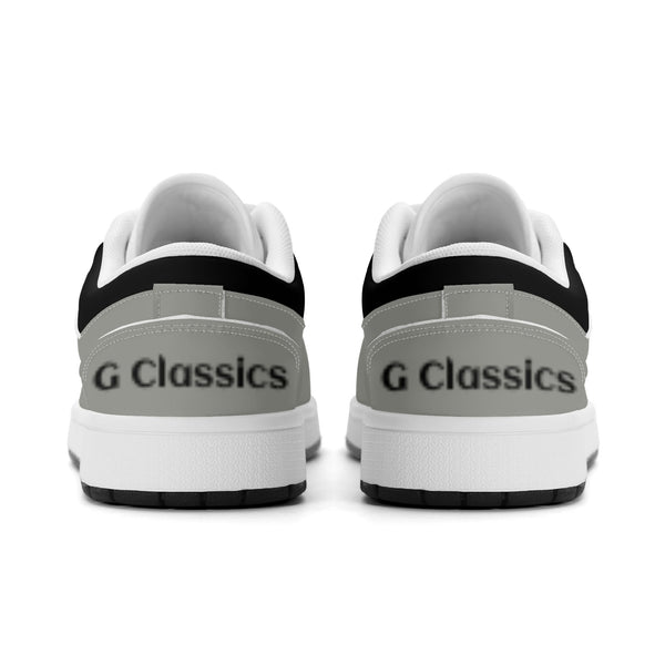 G Classics Low Top 2 Tone Blk/Grey G1 Aero Leather Sneakers