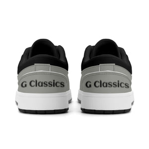G Classics Low Top 2 Tone Blk/Grey G1 Aero Leather Sneakers