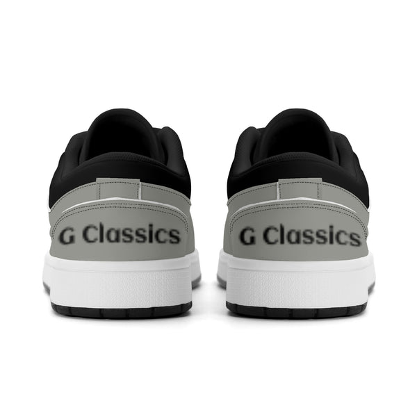 G Classics Low Top 2 Tone Blk/Grey G1 Aero Leather Sneakers