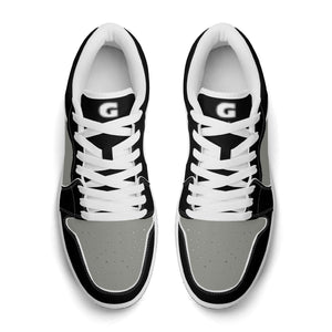 G Classics Low Top 2 Tone Blk/Grey G1 Aero Leather Sneakers