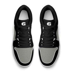G Classics Low Top 2 Tone Blk/Grey G1 Aero Leather Sneakers