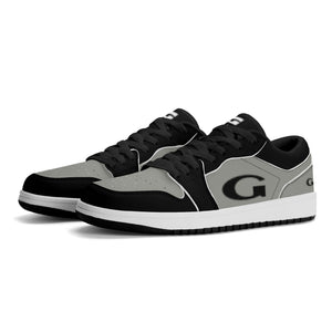 G Classics Low Top 2 Tone Blk/Grey G1 Aero Leather Sneakers
