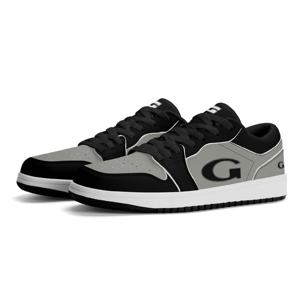 G Classics Low Top 2 Tone Blk/Grey G1 Aero Leather Sneakers