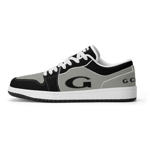 G Classics Low Top 2 Tone Blk/Grey G1 Aero Leather Sneakers