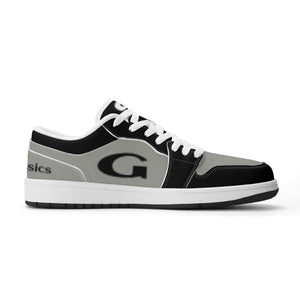 G Classics Low Top 2 Tone Blk/Grey G1 Aero Leather Sneakers