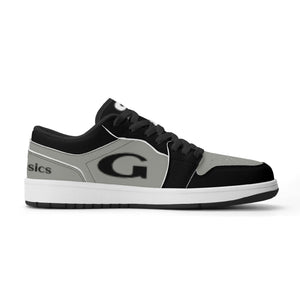 G Classics Low Top 2 Tone Blk/Grey G1 Aero Leather Sneakers