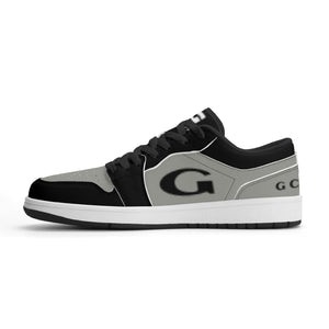 G Classics Low Top 2 Tone Blk/Grey G1 Aero Leather Sneakers