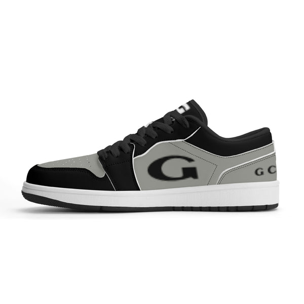 G Classics Low Top 2 Tone Blk/Grey G1 Aero Leather Sneakers