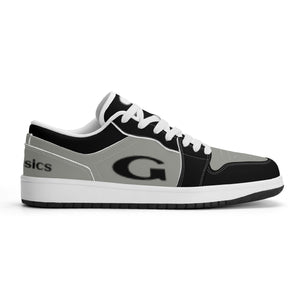 G Classics Low Top 2 Tone Blk/Grey G1 Aero Leather Sneakers