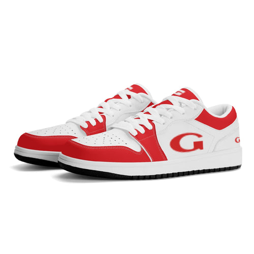 G Classics Low Top Red/White G1 Aero Leather Sneakers