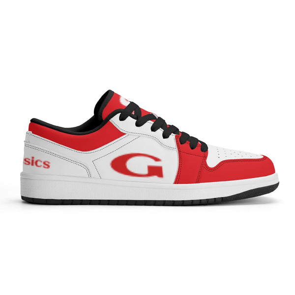G Classics Low Top Red/White G1 Aero Leather Sneakers