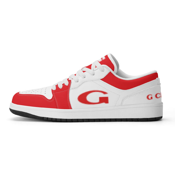 G Classics Low Top Red/White G1 Aero Leather Sneakers