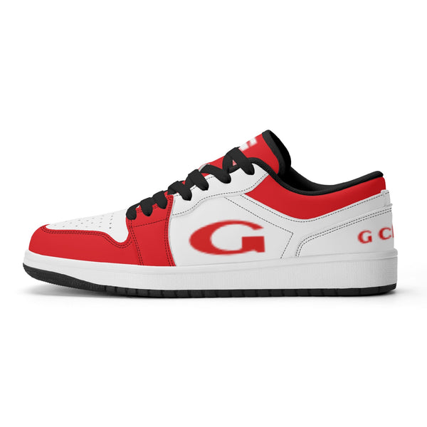 G Classics Low Top Red/White G1 Aero Leather Sneakers