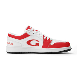 G Classics Low Top Red/White G1 Aero Leather Sneakers