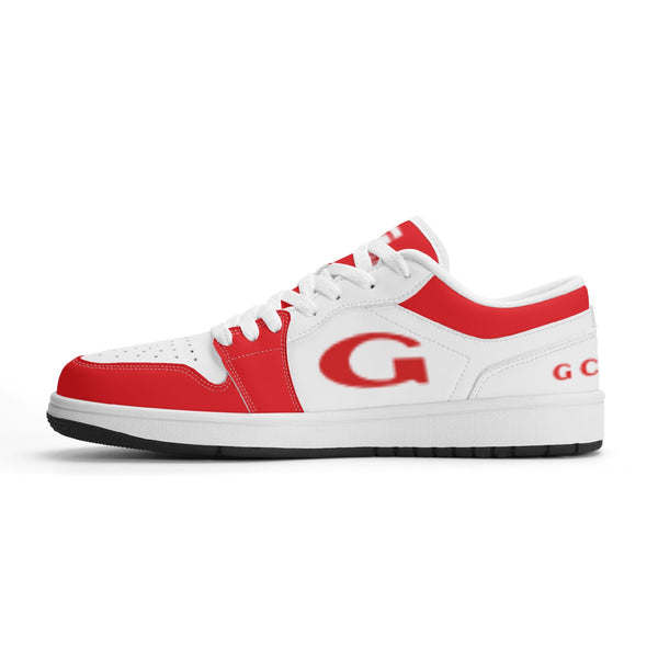 G Classics Low Top Red/White G1 Aero Leather Sneakers