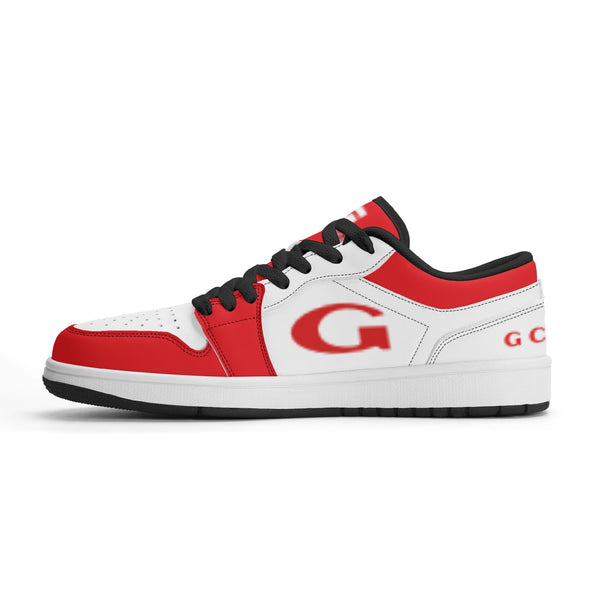 G Classics Low Top Red/White G1 Aero Leather Sneakers