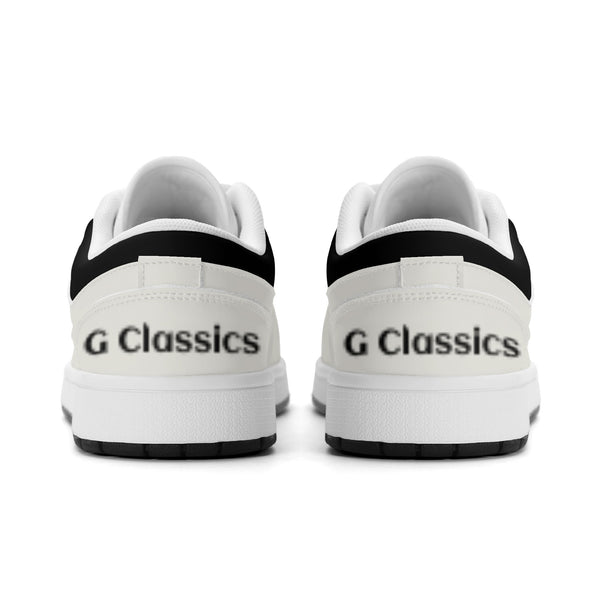 G Classics Low Top B/W G1 Aero Leather Sneakers