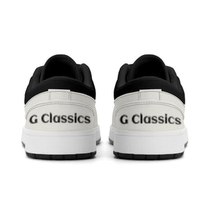 G Classics Low Top B/W G1 Aero Leather Sneakers